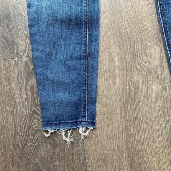 Revolve Joe's Jeans Women's Skinny Jeans Icon Ally Raw Hem Denim Indigo blue 25 - Picture 9 of 16